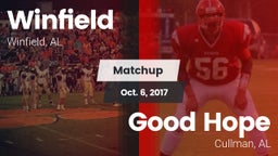 Matchup: Winfield vs. Good Hope  2017