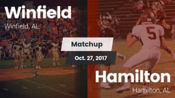 Matchup: Winfield vs. Hamilton  2017