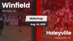 Matchup: Winfield vs. Haleyville  2018