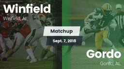 Matchup: Winfield vs. Gordo  2018