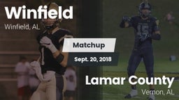 Matchup: Winfield vs. Lamar County  2018