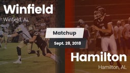 Matchup: Winfield vs. Hamilton  2018