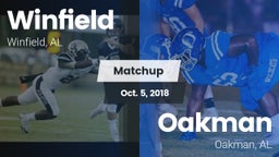 Matchup: Winfield vs. Oakman  2018