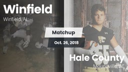 Matchup: Winfield vs. Hale County  2018