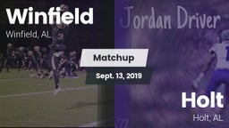 Matchup: Winfield vs. Holt  2019