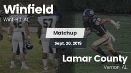 Matchup: Winfield vs. Lamar County  2019