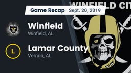 Recap: Winfield  vs. Lamar County  2019