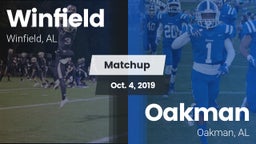 Matchup: Winfield vs. Oakman  2019