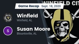 Recap: Winfield  vs. Susan Moore  2020