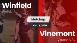 Matchup: Winfield vs. Vinemont  2020
