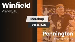 Matchup: Winfield vs. Pennington  2020