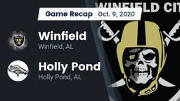 Recap: Winfield  vs. Holly Pond  2020