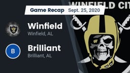 Recap: Winfield  vs. Brilliant  2020
