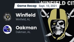 Recap: Winfield  vs. Oakman  2021