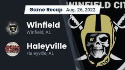 Recap: Winfield  vs. Haleyville  2022