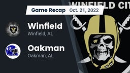 Recap: Winfield  vs. Oakman  2022