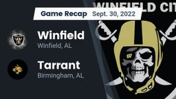 Recap: Winfield  vs. Tarrant  2022