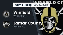 Recap: Winfield  vs. Lamar County  2022