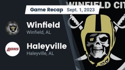 Recap: Winfield  vs. Haleyville  2023