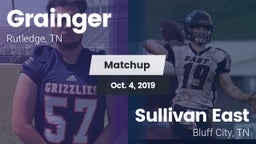 Matchup: Grainger vs. Sullivan East  2019