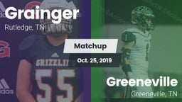Matchup: Grainger vs. Greeneville  2019