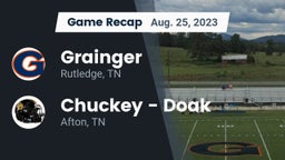 Recap: Grainger  vs. Chuckey - Doak  2023