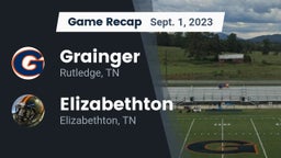Recap: Grainger  vs. Elizabethton  2023