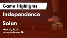 Independence  vs Solon  Game Highlights - May 10, 2022