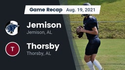 Recap: Jemison  vs. Thorsby  2021