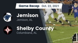 Recap: Jemison  vs. Shelby County  2021