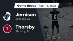 Recap: Jemison  vs. Thorsby  2022