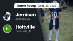 Recap: Jemison  vs. Holtville  2022