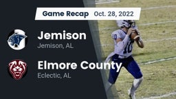 Recap: Jemison  vs. Elmore County  2022