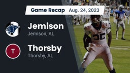 Recap: Jemison  vs. Thorsby  2023