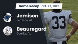 Recap: Jemison  vs. Beauregard  2023