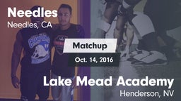 Matchup: Needles vs. Lake Mead Academy  2016