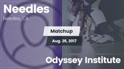 Matchup: Needles vs. Odyssey Institute 2017