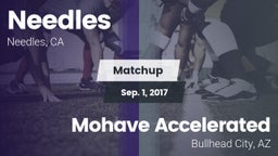 Matchup: Needles vs. Mohave Accelerated  2017