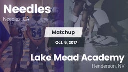 Matchup: Needles vs. Lake Mead Academy  2017