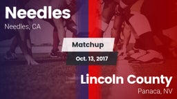 Matchup: Needles vs. Lincoln County  2017