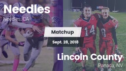 Matchup: Needles vs. Lincoln County  2018