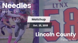 Matchup: Needles vs. Lincoln County  2018