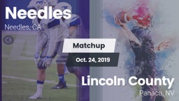 Matchup: Needles vs. Lincoln County  2019