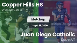 Matchup: Copper Hills HS vs. Juan Diego Catholic  2020