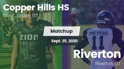 Matchup: Copper Hills HS vs. Riverton  2020