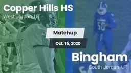 Matchup: Copper Hills HS vs. Bingham  2020