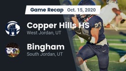 Recap: Copper Hills HS vs. Bingham  2020