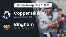 Recap: Copper Hills HS vs. Bingham  2021