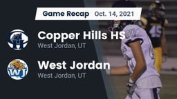 Recap: Copper Hills HS vs. West Jordan  2021