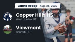 Recap: Copper Hills HS vs. Viewmont  2022